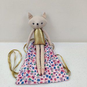 Lil Pyar Ballet Fox Plush Toy Stuffed Animal with Bag